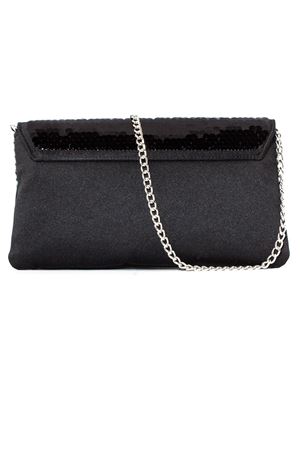 Black satin and sequin Montecarlo shoulder bag ROBERTO FESTA | MONTECARLONERO